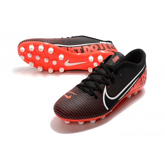 Kopacky Nike Mercurial Vapor 13 Academy AG-R Low Černá Červené Pánské Dámské
