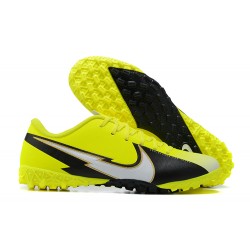 Kopacky Nike Mercurial Vapor 13 Academy TF Černá Žlutý Bílý Low Pánské 