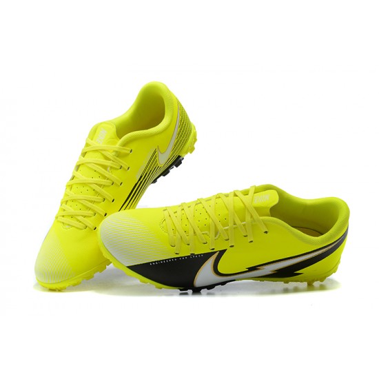 Kopacky Nike Mercurial Vapor 13 Academy TF Černá Žlutý Bílý Low Pánské