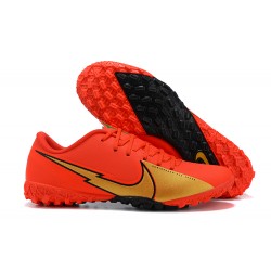 Kopacky Nike Mercurial Vapor 13 Academy TF Zlato Oranžovýý Low Pánské 