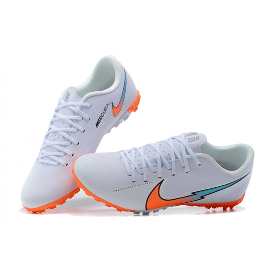 Kopacky Nike Mercurial Vapor 13 Academy TF Oranžovýý Bílý Modrý Low Pánské