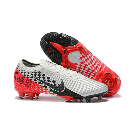 Kopacky Nike Mercurial Vapor 13 Elite FG Černá Červené Bílý Low Pánské Kopacky Nike Mercurial Vapor 13 Elite FG Černá Červené Bílý Low Pánské