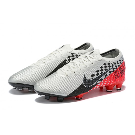 Kopacky Nike Mercurial Vapor 13 Elite FG Černá Červené Bílý Low Pánské