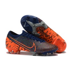 Kopacky Nike Mercurial Vapor 13 Elite FG Modrý Oranžovýý Low Pánské 