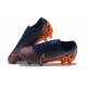 Kopacky Nike Mercurial Vapor 13 Elite FG Modrý Oranžovýý Low Pánské