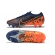 Kopacky Nike Mercurial Vapor 13 Elite FG Modrý Oranžovýý Low Pánské