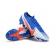 Kopacky Nike Mercurial Vapor 13 Elite FG Modrý Bílý Oranžovýý Low Pánské