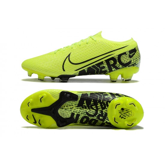 Kopacky Nike Mercurial Vapor 13 Elite FG Zelená Černá Low Pánské