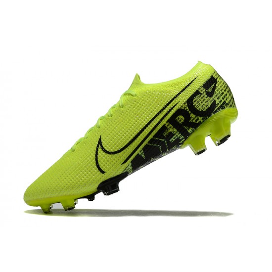 Kopacky Nike Mercurial Vapor 13 Elite FG Zelená Černá Low Pánské