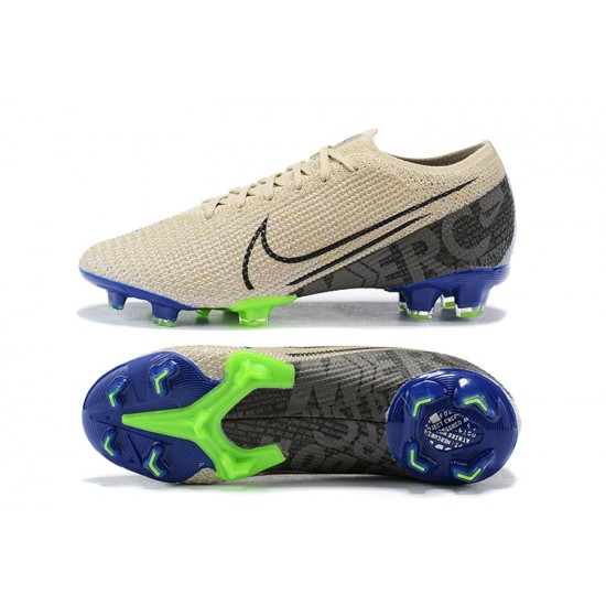 Kopacky Nike Mercurial Vapor 13 Elite FG Hnědožlutý Zelená Modrý Low Pánské