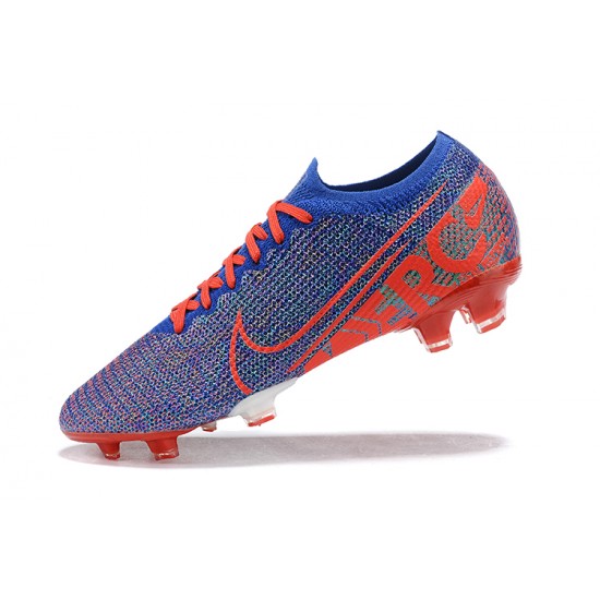 Kopacky Nike Mercurial Vapor 13 Elite FG LightModrý Oranžovýý Low Pánské