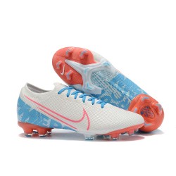 Kopacky Nike Mercurial Vapor 13 Elite FG LightModrý Oranžovýý Bílý Low Pánské 