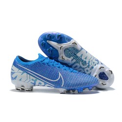 Kopacky Nike Mercurial Vapor 13 Elite FG LightModrý Bílý Low Pánské 