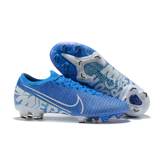 Kopacky Nike Mercurial Vapor 13 Elite FG LightModrý Bílý Low Pánské