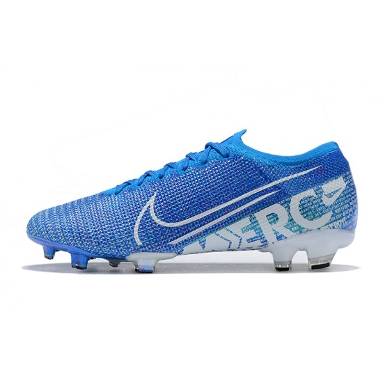 Kopacky Nike Mercurial Vapor 13 Elite FG LightModrý Bílý Low Pánské