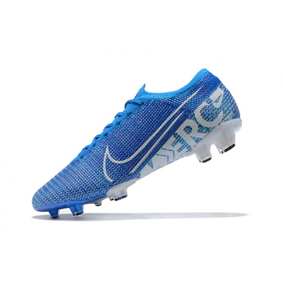 Kopacky Nike Mercurial Vapor 13 Elite FG LightModrý Bílý Low Pánské