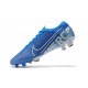 Kopacky Nike Mercurial Vapor 13 Elite FG LightModrý Bílý Low Pánské