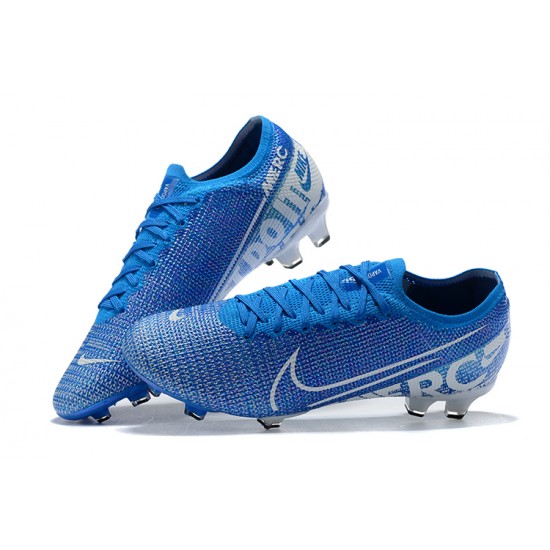 Kopacky Nike Mercurial Vapor 13 Elite FG LightModrý Bílý Low Pánské