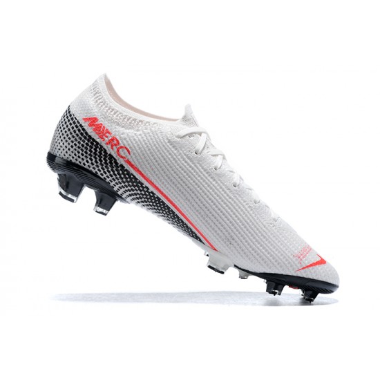 Kopacky Nike Mercurial Vapor 13 Elite FG LightOranžovýý Černá Bílý Low Pánské