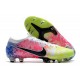 Kopacky Nike Mercurial Vapor 13 Elite FG Low Růžový Žlutý Modrý Pánské Kopacky Nike Mercurial Vapor 13 Elite FG Low Růžový Žlutý Modrý Pánské