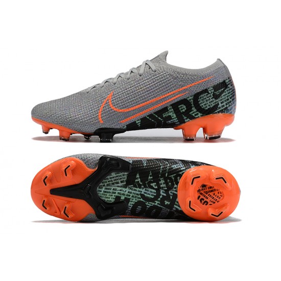 Kopacky Nike Mercurial Vapor 13 Elite FG Oranžovýý Šedá Černá Zelená Low Pánské