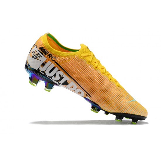 Kopacky Nike Mercurial Vapor 13 Elite FG Oranžovýý Žlutý Červené Černá Low Pánské