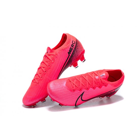 Kopacky Nike Mercurial Vapor 13 Elite FG Růžový Černá Šedá Low Pánské