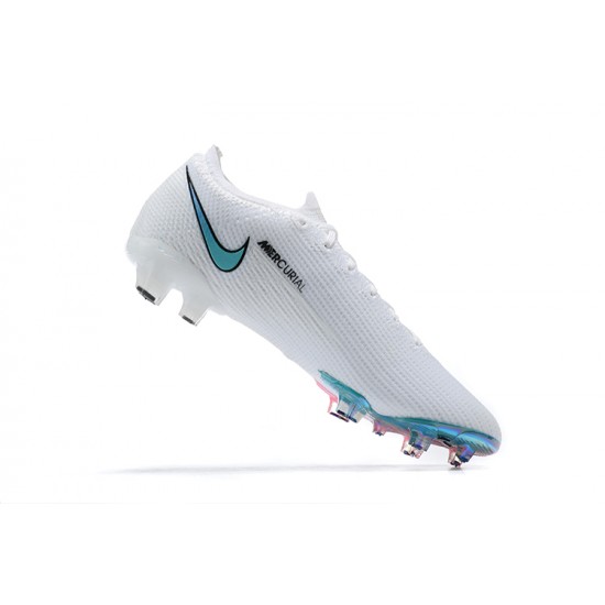 Kopacky Nike Mercurial Vapor 13 Elite FG Růžový Modrý Bílý Low Pánské