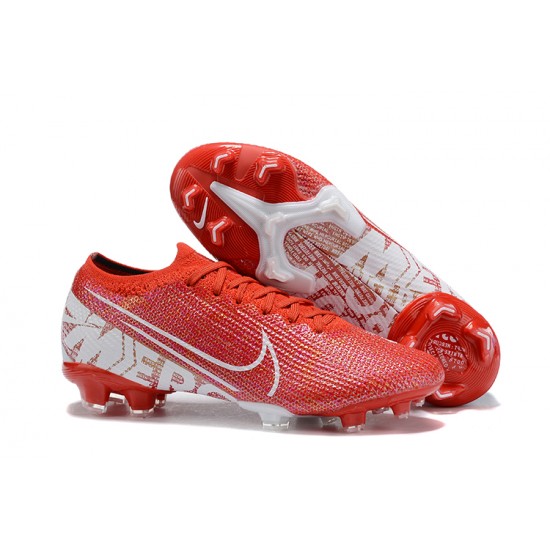 Kopacky Nike Mercurial Vapor 13 Elite FG Červené Bílý Low Pánské