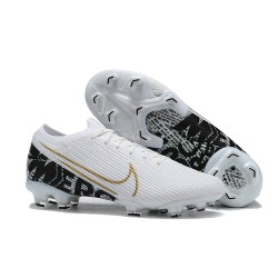 Kopacky Nike Mercurial Vapor 13 Elite FG Bílý Černá Zlato Zelená Low Pánské 