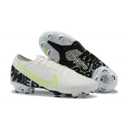 Kopacky Nike Mercurial Vapor 13 Elite FG Bílý LightZelená Černá Low Pánské 