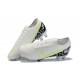 Kopacky Nike Mercurial Vapor 13 Elite FG Bílý LightZelená Černá Low Pánské