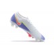 Kopacky Nike Mercurial Vapor 13 Elite FG Bílý Nachový Růžový Oranžovýý Low Pánské