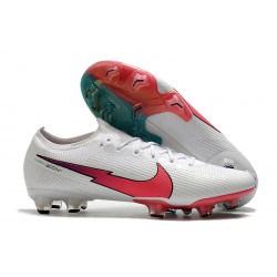 Kopacky Nike Mercurial Vapor 13 Elite Korea FG Low Bílý Růžový Turqoise Pánské 