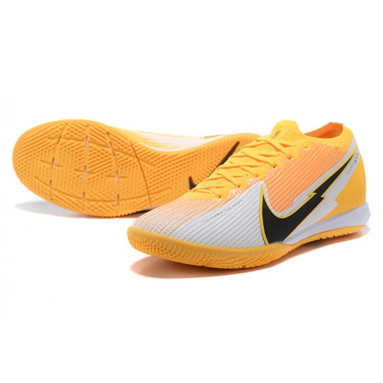 Kopacky Nike Mercurial Vapor 13 Elite RB Mds IC Žlutý Bílý Černá Low Pánské