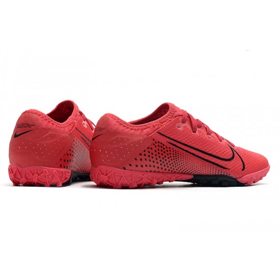 Kopacky Nike Mercurial Vapor 13 Pro TF Červené Černá Pánské Kopacky Nike Mercurial Vapor 13 Pro TF Červené Černá Pánské