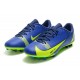 Kopacky Nike Mercurial Vapor 14 Academy AG Low Modrý Žlutý Pánské Dámské