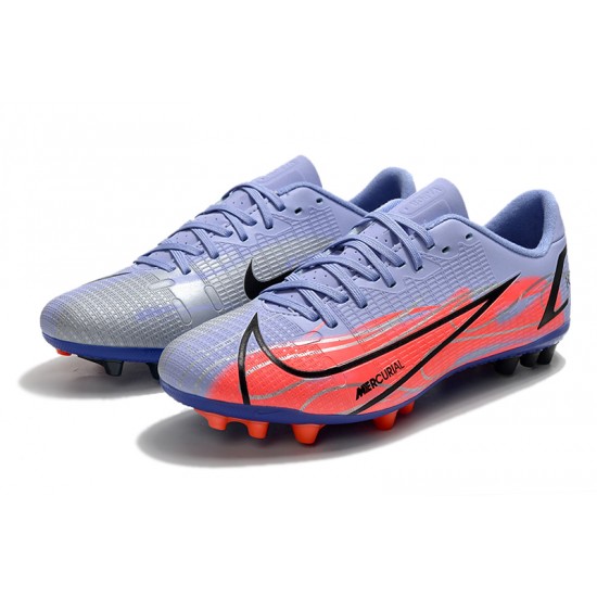 Kopacky Nike Mercurial Vapor 14 Academy AG Low Šedá Růžový Pánské Dámské