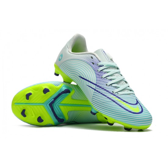 Kopacky Nike Mercurial Vapor 14 Academy FG Low Turqoise Zelená Pánské