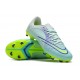 Kopacky Nike Mercurial Vapor 14 Academy FG Low Turqoise Zelená Pánské