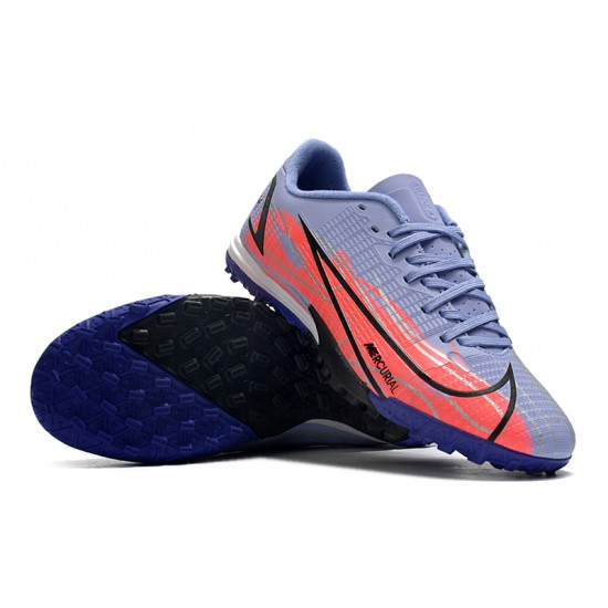 Kopacky Nike Mercurial Vapor 14 Academy TF Low Růžový Modrý Pánské