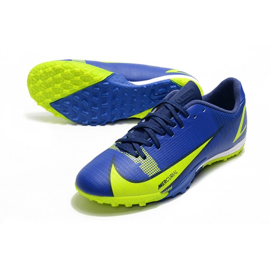 Kopacky Nike Mercurial Vapor 14 Academy TF Low Žlutý Modrý Pánské