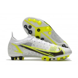 Kopacky Nike Mercurial Vapor 14 Eilte PRO AG Low Bílý Žlutý Pánské 