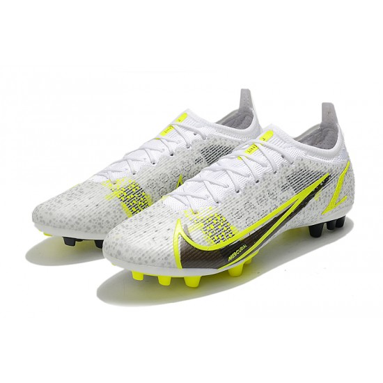 Kopacky Nike Mercurial Vapor 14 Eilte PRO AG Low Bílý Žlutý Pánské