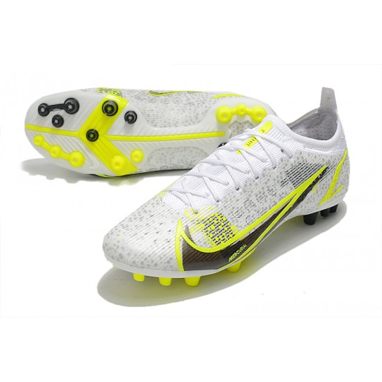 Kopacky Nike Mercurial Vapor 14 Eilte PRO AG Low Bílý Žlutý Pánské