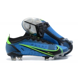 Kopacky Nike Mercurial Vapor 14 Elite FG Low Černá Modrý Bílý Pánské 