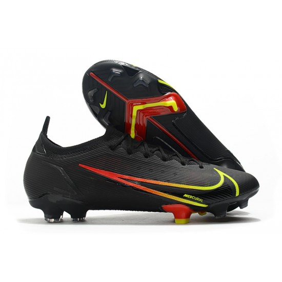 Kopacky Nike Mercurial Vapor 14 Elite FG Low Černá Žlutý Červené Pánské