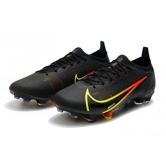 Kopacky Nike Mercurial Vapor 14 Elite FG Low Černá Žlutý Červené Pánské