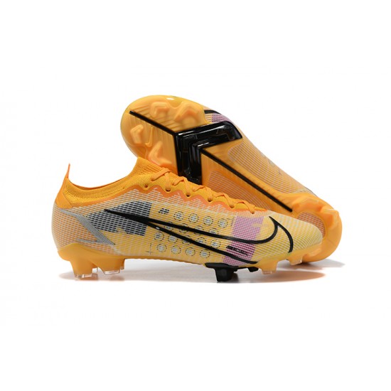 Kopacky Nike Mercurial Vapor 14 Elite FG Low Oranžovýý Černá Pánské