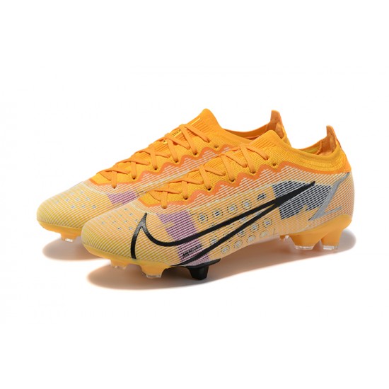 Kopacky Nike Mercurial Vapor 14 Elite FG Low Oranžovýý Černá Pánské